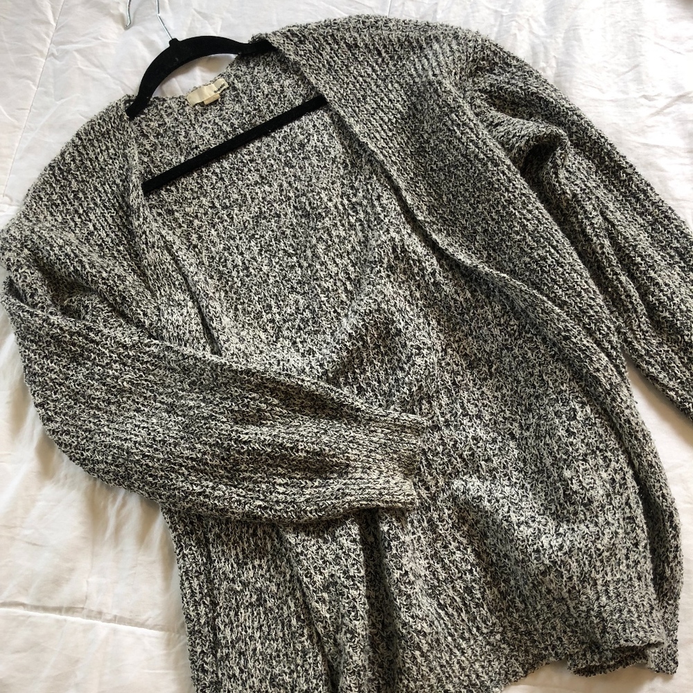 Cozy grey cardigan